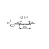 Kanlux SEIDY CT-DTO50-W/M