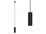 Hanging ceiling lamp Karadon 5.6X17cm GU10 - Black