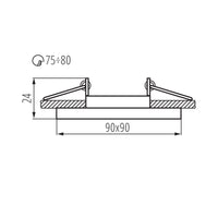 Kanlux MORTA DT MORTA CT-DTL50-B