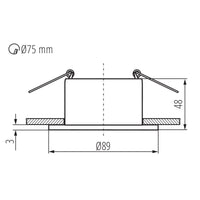 Kanlux GLOZO DSO G/B