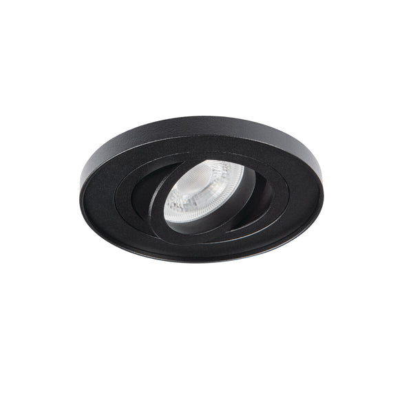 Kanlux TINY BORD DTO B spotlight ring round black