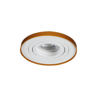 Kanlux TINY BORD DTO spotlight ring W/G white gold