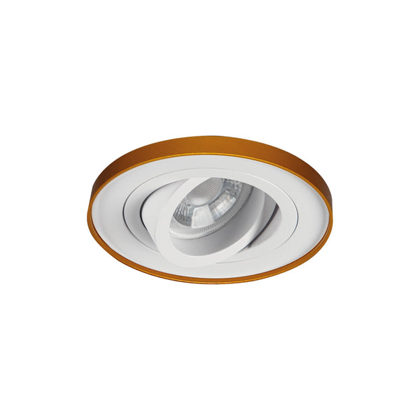 Kanlux TINY BORD DTO spotlight ring W/G white gold