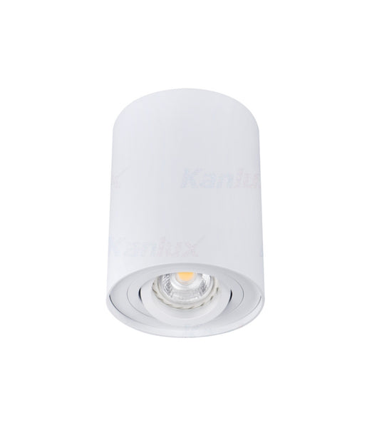 Kanlux BORD DLP-50-W round ceiling spotlight, matt white