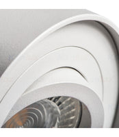 Kanlux MINI BORD DLP-50-B spotlight ring, round, white