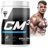 TREC CM3 TRI CREATINE MALATE 1250 TCM POWDER MUSCLE MASS 500g