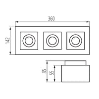 STOBI DLP 350-B - Kanlux